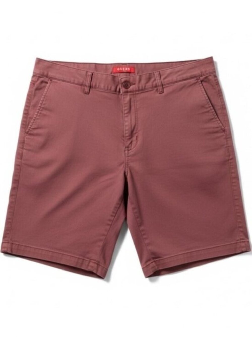 Guess chino burgundy shorts size 36